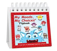 The Original Mood Flipbook for Kids; 20 Different Moods/Emotions; Autism; ADHD; Help Kids Identify Feelings and Make Positive Choices; Laminated Pages (Monster Flipbook)