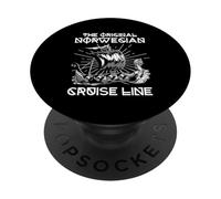 THE ORIGINAL NORWEGIAN CRUISE LINE Viking Ship Nordic PopSockets Adhesive PopGrip