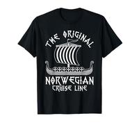 The Original Norwegian Cruise LINE Viking Ship T-Shirt
