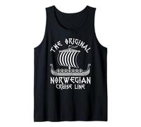 The Original Norwegian Cruise LINE Viking Ship Tank Top