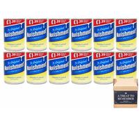 The Original Nurishment Protein Drink - 4 Flavours Variety Pack (Vanilla, Strawberry, Chocolate & Banana) High Protein, Source of Energy 400g (Pack of 12, Banana Flavour)
