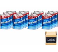 The Original Nurishment Protein Drink - 4 Flavours Variety Pack (Vanilla, Strawberry, Chocolate & Banana) High Protein, Source of Energy 400g (Pack of 12, Vanilla Flavour)