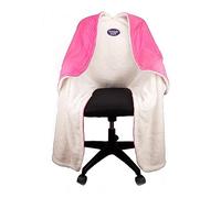 The Original Office Chair Blanket by SnuggleBack; Cozy Comfy Office Desk Chair Wrap Attaches for Convenient Heat and Hands-Free. Stay Warm In The Winter or Summer. Sherpa Fur Lining