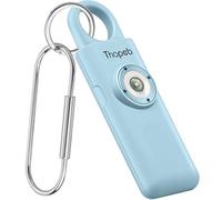 Thopeb- Personal Safety Alarm for Women by Self Defense Keychain -135dB Siren, Strobe Light and Rechargeable - Safety Alarm Keychain (Aqua)