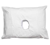 The Original Pillow with a Hole, UK Made Ear Pain Relief for CNH | Lie on your sore side again without crushing tender cartilage. Soothes CNH, ear piercings, tinnitus and headphone pressure.