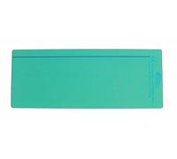 The Original Plain Window Reading Ruler Overlays - Jade (Pack of 10) by Crossbow Education UK - Dyslexia Aids and Visual Stress Specialists