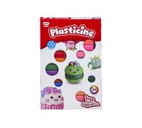 The Original Plasticine, Basic Refill 24 Colour Max, Non Drying Modelling Clay for Kids, 24 Bright Mixable Shades, Creative Craft Refill Pack, Educational Colour Mixing Set, Fun Gift for Children 3+