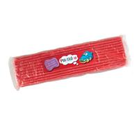 The Original Plasticine, One Colour Slab 400g - Light Red, Modelling Clay for Professional Animators and Model Makers, Easy to Shape and Mould, Make Sculptures, Models and Stop-Motion Animations