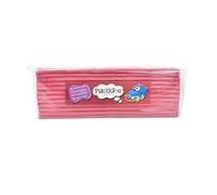 The Original Plasticine, One Colour Slab 400g - Raspberry, Modelling Clay for Professional Animators and Model Makers, Easy to Shape and Mould, Make Sculptures, Models and Stop-Motion Animations