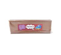 The Original Plasticine, One Colour Slab 400g - Terracotta, Modelling Clay for Professional Animators and Model Makers, Easy to Shape and Mould, Make Sculptures, Models and Stop-Motion Animations