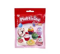 The Original Plasticine, Skwishems Sweet Treats, Bag of 1 Collectible Character at Random, Includes Modelling Tool Set & Instruction Card, 8 Squishy Figures to Collect, Fun Gift for Kids Age 3+