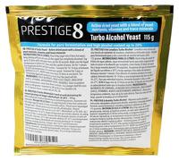 The Original Prestige - Prestige 8 Turbo Yeast 20 Percent - All Purpose Home for Pure Fermentation and Fermentation of Beverages, Distillates, and Fruit Drinks - 115 Grams