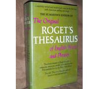 The Original Roget's Thesaurus of English Words and Phrases. New Edition, Completely Revised and Modernized