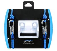 The Original Rollercam Rope Tightening Tool (6-Pack) - Paracord Adjusters Heavy-Duty Tie Down for Camping, Tarps, Guy Lines, Boating | Includes Reflective Cord