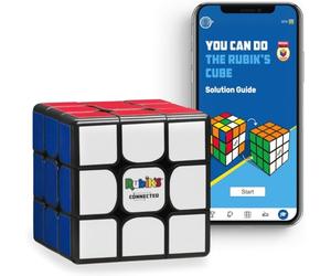 The Original Rubik’s Connected, Go from Beginner to Pro in No Time. 3x3 Smart Magnetic Intelligent Speed Cube. User Friendly App & Online Battles. Rechargeable Battery. STEM Puzzle. Fits All Ages
