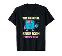 The Original Save Icon Floppy Disk Retro 90s Y2K Graphic T-Shirt