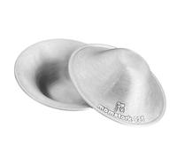 The Original Silver Nursing Cups - Nipple Shields for Nursing Newborn for Sore Cracked Breastfeeding Nipples - 925 Healing Cups Soothe,Relief,Protect and Care with Suede Storage Case (Regular)