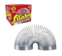 The Original Slinky Walking Spring Toy, Metal Slinky, Easter Basket Stuffers, Toys for 3 Year Old Girls and Boys, Party Favors, Fidget Toys (1-Pack/New, New/Multi-Color)