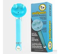 The Original Smiling Sponge Handle Soap Dispensing Handle by Smilyeez - Dishwand for Scrub Daddy Sponge (Light Blue) Dish Wand…