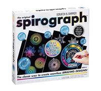 The Original Spirograph Scratch and Shimmer Set, Arts and Crafts, Craft Kit, Kids Aged 8 Years and Up, Gift for Boy or Girl