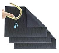 The Original Spit Catcher by Brasstache - For Brass/Wind Instruments, Ultra-Absorbent and Leakproof, Multi-layered Cloth Pad to Empty Your Spit, Self-Packing…… (3-pack)
