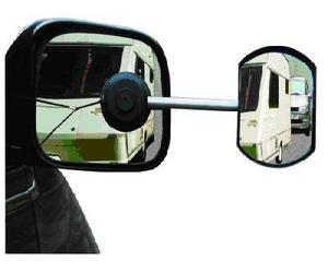 The Original Suck it and See Towing Extended Driving Mirror with CONVEX GLASS - This one was Voted the Top Choice by Caravan Club Magazine