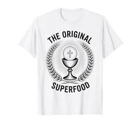 The Original Superfood Eucharist Catholic Mass T-Shirt