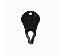 The Original Tick Key - Tick Detaching Device - Portable, Safe and Highly Effective Tick Detaching Tool (Black)