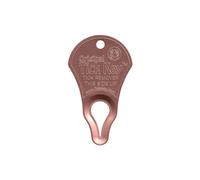The Original Tick Key - Tick Detaching Device - Portable, Safe and Highly Effective Tick Detaching Tool (Copper)