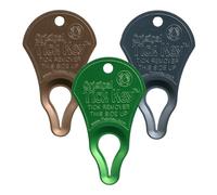The Original Tick Key -Tick Removal Device - Portable, Safe and Highly Effective Tick Removal Tool - 3 Pack (Earth)