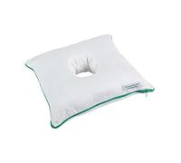 The Original Travel Pillow with a Hole, UK Made Ear Pain Relief for CNH | A compact travel ear pillow for planes, trains and cars. Eases pressure from CNH, piercings and tinnitus on the go.