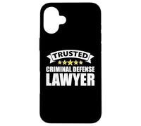 The Original Trusted Criminal Defense Lawyer Case for iPhone 16 Plus