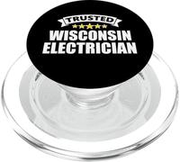 The Original Trusted Wisconsin Electrician PopSockets PopGrip for MagSafe
