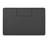 The Original Under Sink Mat - Silicone Waterproof mat, Adjustable, Easy to Clean, Kitchen cabinet liner, Disifenction Surface - 31" x 22" or smaller (Dark Gray, 31" x 22")