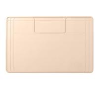 The Original Under Sink Mat - Silicone Waterproof mat, Trimmable, Easy to Clean, Kitchen cabinet liner, Under sink protector mats, Drip Tray with Lip (Beige, 31" x 22") or smaller