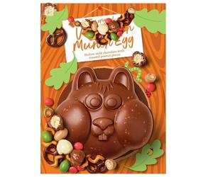 The Original Very Munch Egg 315g - Milk Chocolate Hollow with Roasted Peanuts, Almonds, Salted Caramel & Dark Chocolate - Suitable for Vegetarians -sm