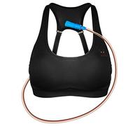 The Original WineRack Booze Bra Flask - Adjustable Design - Holds 25oz of Booze (Black, Medium)
