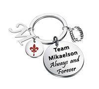 The Originals Inspired Jewelry Fandom Gift Idea Team Klaus Always and Forever Keychain (Team Mikaelson K EU)