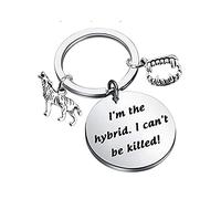 The Originals Inspired Jewelry I’m The Hybrid I Can’t Be Killed Keychain Team Klaus Always and Forever (The Hybrid-K EU)
