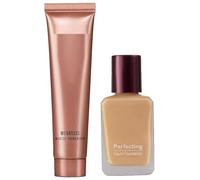 the orignal collection forever matte foundation, natural pearl, 27ml & Powerplay Mousse Foundation Mini, Beige Vanilla, 6g
