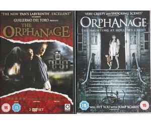 THE ORPHANAGE 1-2 COMPLETE MOVIE COLLECTION / 1. THE ORPHANAGE / 2. THE HAUNTING AT HALLOWS GROVE = ULTIMATE 2x DVD SET