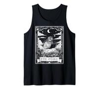 The Otaku Anime Manga Japanese Girl Tarot Card Skeleton Tank Top