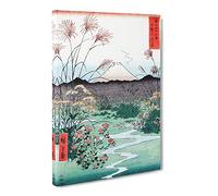 The Otsuki Plain In Kai Province By Utagawa Hiroshige Canvas Print | Gallery Wrapped 30mm Frame Wall Art | 20x14 inches | Ready to Hang | Asian Picture | Living Room Bedroom Lounge Office