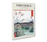 The Otsuki Plain In Kai Province By Utagawa Hiroshige Canvas Print | Gallery Wrapped 30mm Frame Wall Art | 20x14 inches | Ready to Hang | Asian Picture | Living Room Bedroom Lounge Office