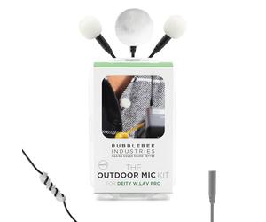 The Outdoor Mic Kit for Deity W.Lav Pro - Includes Furry Wind Protection, Microphone Foam Pop-Shields and More - Ideal for Content Creators, Videographers and Filmmakers.
