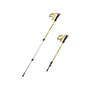 The outer locking anti-falling trekking pole is lightweight and strong, the best choice for outdoor hiking and mountain climbing.(Yelllow)