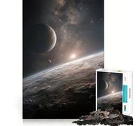 The Outer Planets 1000 Piece Jigsaw Puzzles for Adults Jigsaw Mental Toy Soothing Fun Premium Cut Birthday Gift (50x75cm)