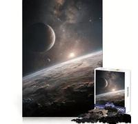 The Outer Planets Jigsaw Puzzles for Teenagers 1000 Piece Enhance Recall Home Leisure Exact Edge (38x26cm)