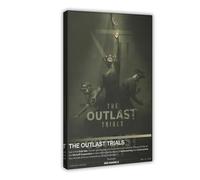 The Outlast Trials Game Poster Canvas Poster Bedroom Decor Landscape Office Room Decor Gift 08x12inch(20x30cm)