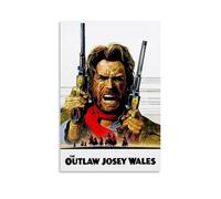The Outlaw Josey Wales (1976) Vintage Classic Movie Posters Wall Art For Enhance Your Room Aesthetic Picture Canvas Print 08x12inch(20x30cm) Unframe